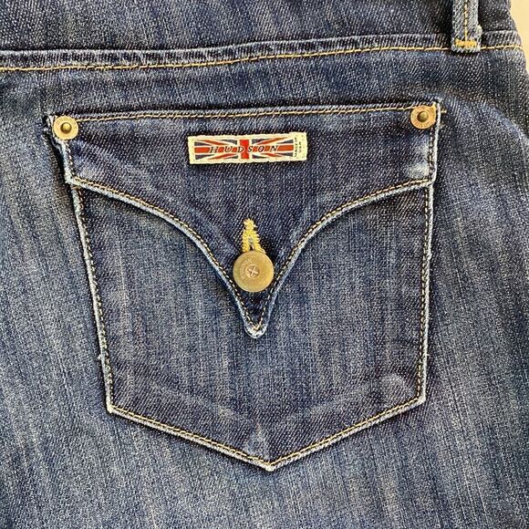 Sz 27 medium Wash Hudson Jeans cropped mid rise - Picture 2 of 8